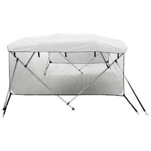 Bimini stříška se 4 oblouky a bočnicemi 243x(170–182)x137 cm - obrázek 7