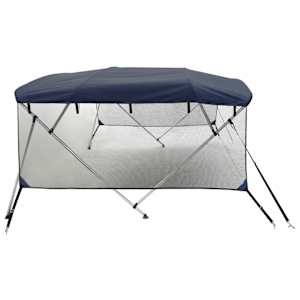 Bimini stříška se 4 oblouky a bočnicemi 243x(170–182)x137 cm - obrázek 7