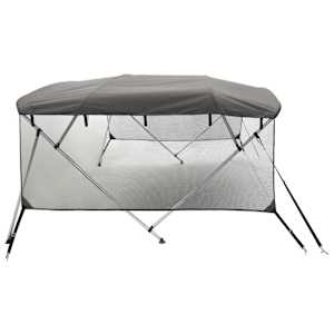 Bimini stříška se 4 oblouky a bočnicemi 243x(170–182)x137 cm - obrázek 7
