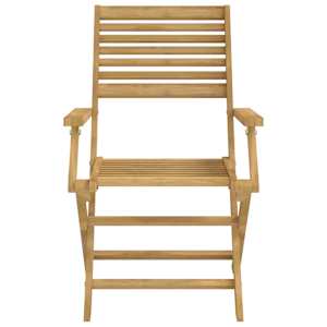 Skládací zahradní židle 6 ks 54,5x61,5x86,5 cm masivní akácie - obrázek 5
