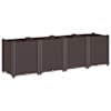 vidaXL aia taimekast, pruun, 160 x 40 x 53 cm, PP