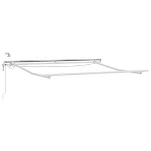 Automatická zatahovací markýza s LED burgundská 300 x 250 cm - obrázek 9