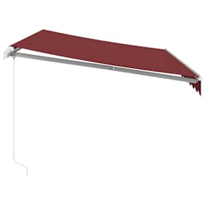 Ročno zložljiva tenda z LED bordo 350x250 cm - slika 5