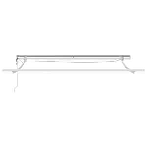 Automatická zatahovací markýza s LED hnědá 300 x 250 cm - obrázek 6