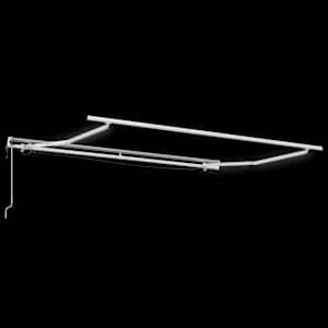 Automatická zatahovací markýza s LED hnědá 300 x 250 cm - obrázek 8