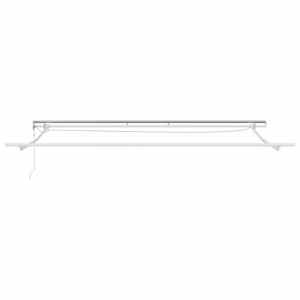 Automatická zatahovací markýza s LED hnědá 400 x 300 cm - obrázek 6