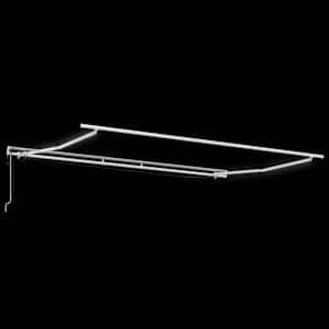 Automatická zatahovací markýza s LED hnědá 450 x 300 cm - obrázek 8