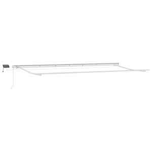 Ručně zatahovací markýza s LED hnědá 600 x 300 cm - obrázek 7