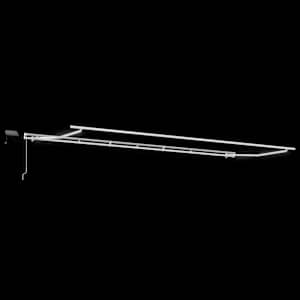 Ručně zatahovací markýza s LED hnědá 600 x 300 cm - obrázek 9
