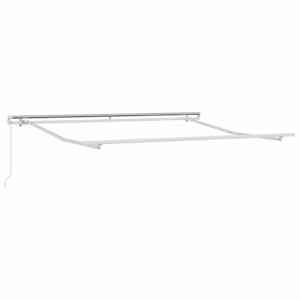 Ručně zatahovací markýza hnědá 300 x 250 cm - obrázek 6