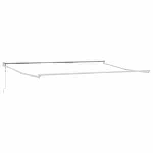 Automatická zatahovací markýza hnědá 400 x 300 cm - obrázek 7