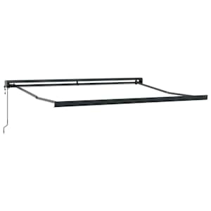 Automatická zatahovací markýza hnědá 300 x 250 cm - obrázek 5