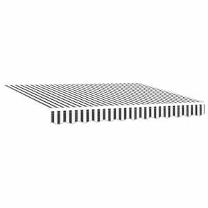 Automatická zatahovací markýza antracitová a bílá 300 x 250 cm - obrázek 5