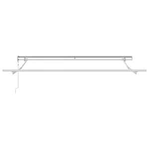 Automatická zatahovací markýza antracitová a bílá 300 x 250 cm - obrázek 6