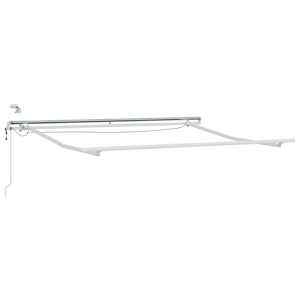 Automatická zatahovací markýza s LED antracit a bílá 300x250 cm - obrázek 7