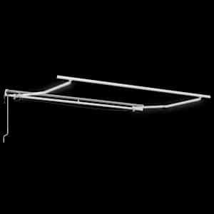 Avtomatsko zložljiva tenda z LED antracit in bela 300x250 cm - slika 6