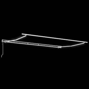 Avtomatsko zložljiva tenda z LED antracit in bela 400x300 cm - slika 6