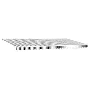 Ručně zatahovací markýza s LED antracitová a bílá 600 x 300 cm - obrázek 6
