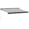 vidaXL sisset&otilde;mmatav varikatus, antratsiit-valge, kangas/alumiinium