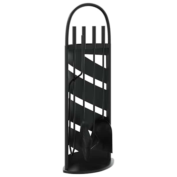 vidaXL 5-osaline kaminatarvikute komplekt, 23 x 15 x 66 cm, teras