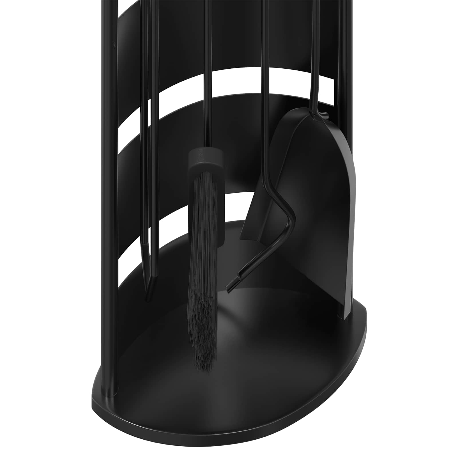 5-delige Haardset 23x15x66 cm staal - Afbeelding 7