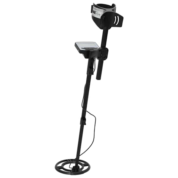 vidaXL metallidetektor 18 cm, otsimiss&uuml;gavus t&auml;pse positsioneerimisega