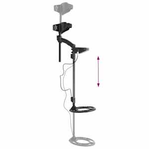 Detektor kovů auto ladění vyhledávací hloubka 18 cm pinpoint - obrázek 4