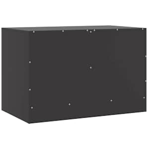 TV skříňka černá 67 x 39 x 44 cm ocel - obrázek 9