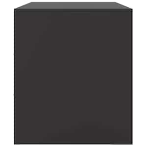 TV skříňky 2 ks černé 67 x 39 x 44 cm ocel - obrázek 8