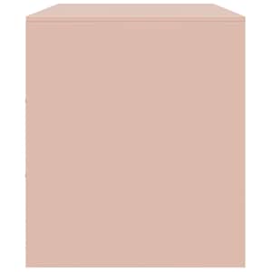 TV skříňka růžová 67 x 39 x 44 cm ocel - obrázek 7