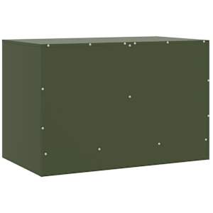 TV skříňky 2 ks olivově zelené 67 x 39 x 44 cm ocel - obrázek 9