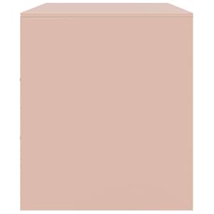 TV skříňka růžová 99 x 39 x 44 cm ocel - obrázek 8