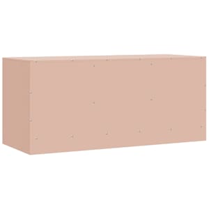 TV skříňka růžová 99 x 39 x 44 cm ocel - obrázek 9