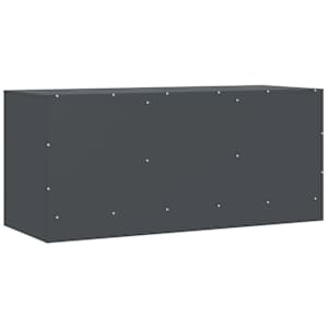 TV skříňka antracitová 99 x 39 x 44 cm ocel - obrázek 9