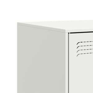 TV skříňka bílá 99 x 39 x 44 cm ocel - obrázek 11