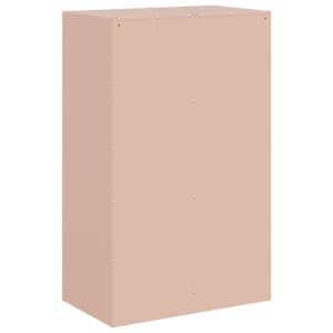 Příborník růžový 67 x 39 x 107 cm ocel - obrázek 9