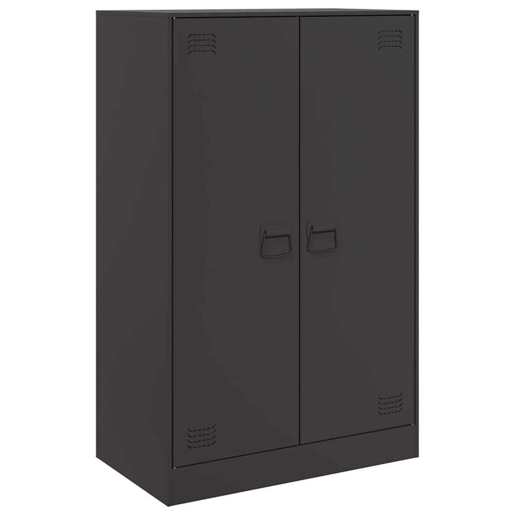 Thumbnail - vidaXL Sideboard Schwarz 67x39x107 cm Stahl