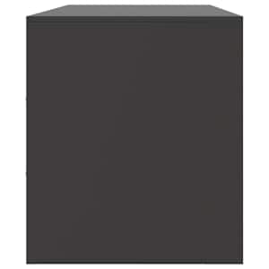 TV skříňka černá 99 x 39 x 44 cm ocel - obrázek 8