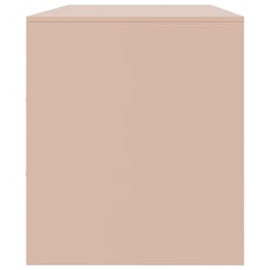 TV skříňka růžová 99 x 39 x 44 cm ocel - obrázek 8