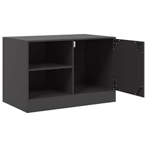 TV skříňky 2 ks černé 67 x 39 x 44 cm ocel - obrázek 7