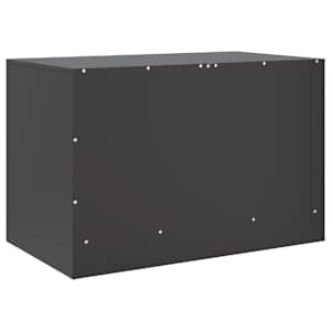 TV skříňky 2 ks černé 67 x 39 x 44 cm ocel - obrázek 9