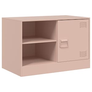 TV skříňky 2 ks růžové 67 x 39 x 44 cm ocel - obrázek 6