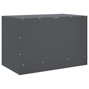 TV skříňky 2 ks antracitové 67 x 39 x 44 cm ocel - obrázek 9