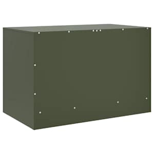 TV skříňky 2 ks olivově zelené 67 x 39 x 44 cm ocel - obrázek 9