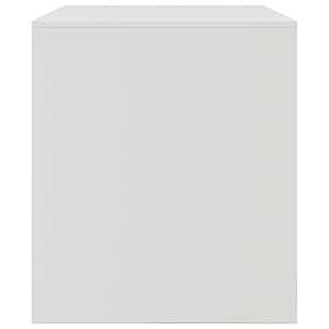 TV skříňka bílá 67 x 39 x 44 cm ocel - obrázek 8