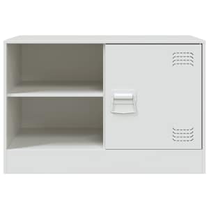 TV skříňky 2 ks bílé 67 x 39 x 44 cm ocel - obrázek 5