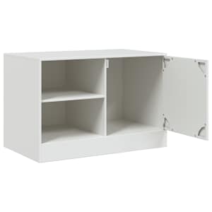 TV skříňky 2 ks bílé 67 x 39 x 44 cm ocel - obrázek 7