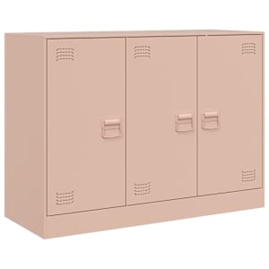 vidaXL puhvetkapp, roosa, 99x39x73 cm, teras