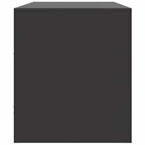 TV skříňka černá 99 x 39 x 44 cm ocel - obrázek 8