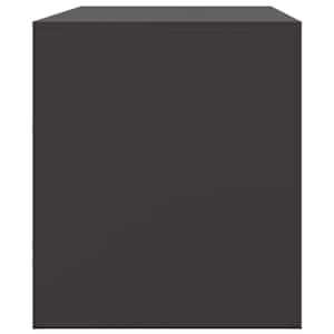 TV skříňky 2 ks černé 67 x 39 x 44 cm ocel - obrázek 8